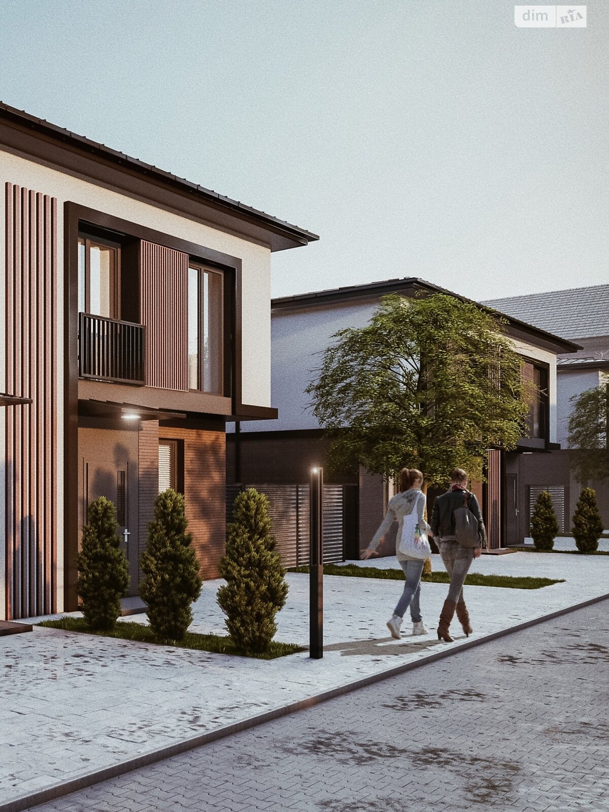 двоповерховий таунхаус, 83 кв. м, керамический блок. Продаж у Петропавлівській Борщагівці фото 1