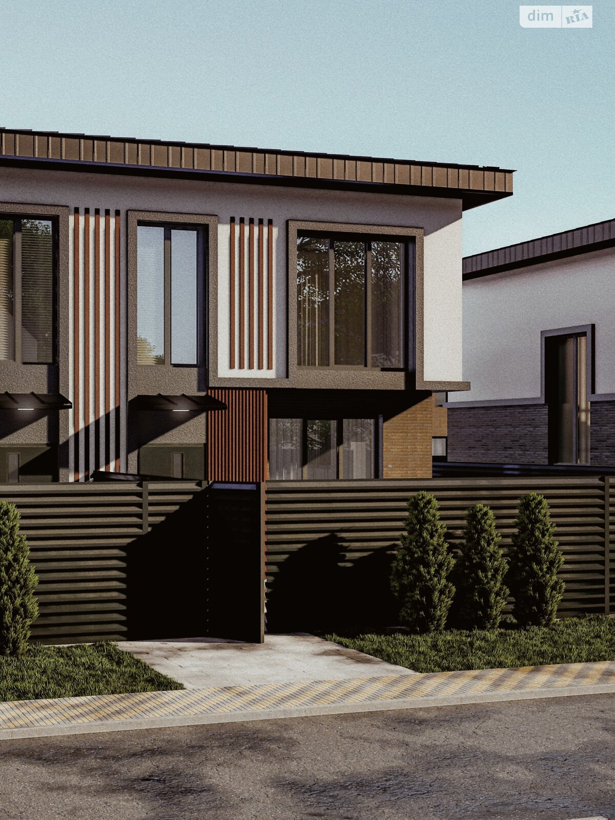 двоповерховий таунхаус, 83 кв. м, керамический блок. Продаж у Петропавлівській Борщагівці фото 1