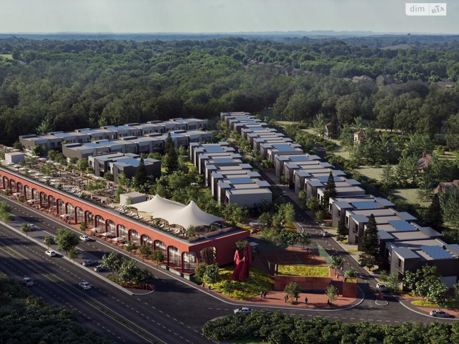 двухэтажный таунхаус, 138 кв. м, кирпич. Продажа в Подгорцах фото 1