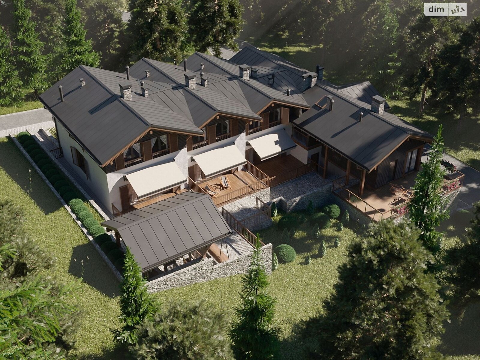 двухэтажный таунхаус, 98 кв. м, кирпич. Продажа в Полянице фото 1 двухэтажный таунхаус, 98 кв. м, кирпич. Продажа в Полянице фото 1