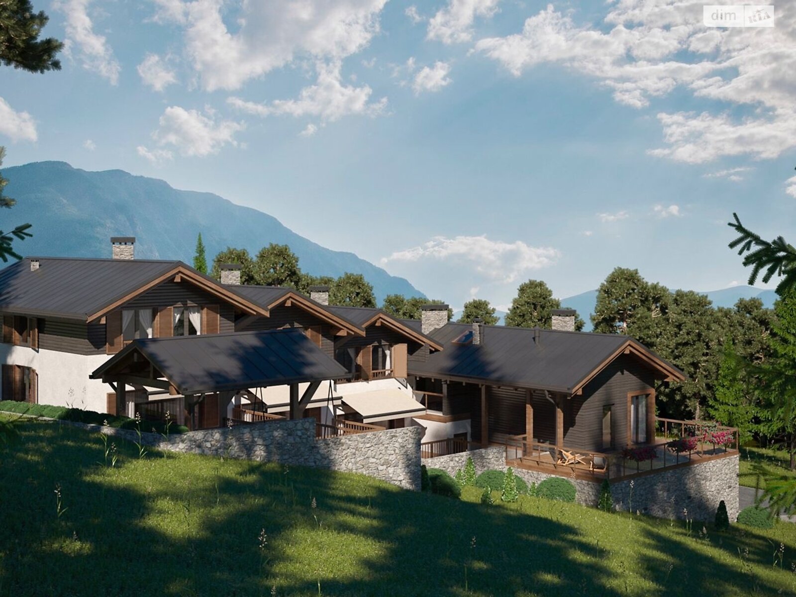 двухэтажный таунхаус, 98 кв. м, кирпич. Продажа в Полянице фото 1 двухэтажный таунхаус, 98 кв. м, кирпич. Продажа в Полянице фото 1