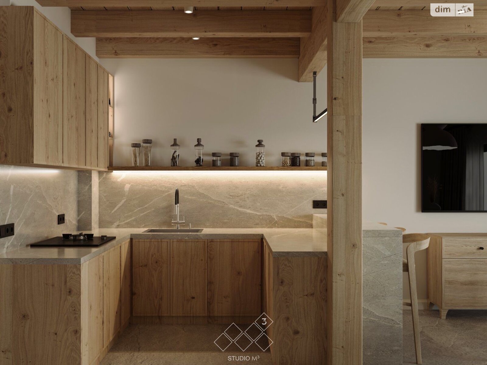 двухэтажный таунхаус, 97 кв. м, кирпич. Продажа в Полянице фото 1