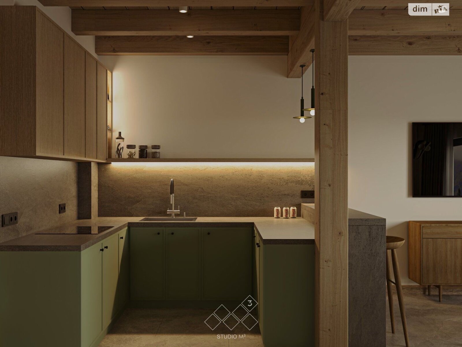 двухэтажный таунхаус, 97 кв. м, кирпич. Продажа в Полянице фото 1