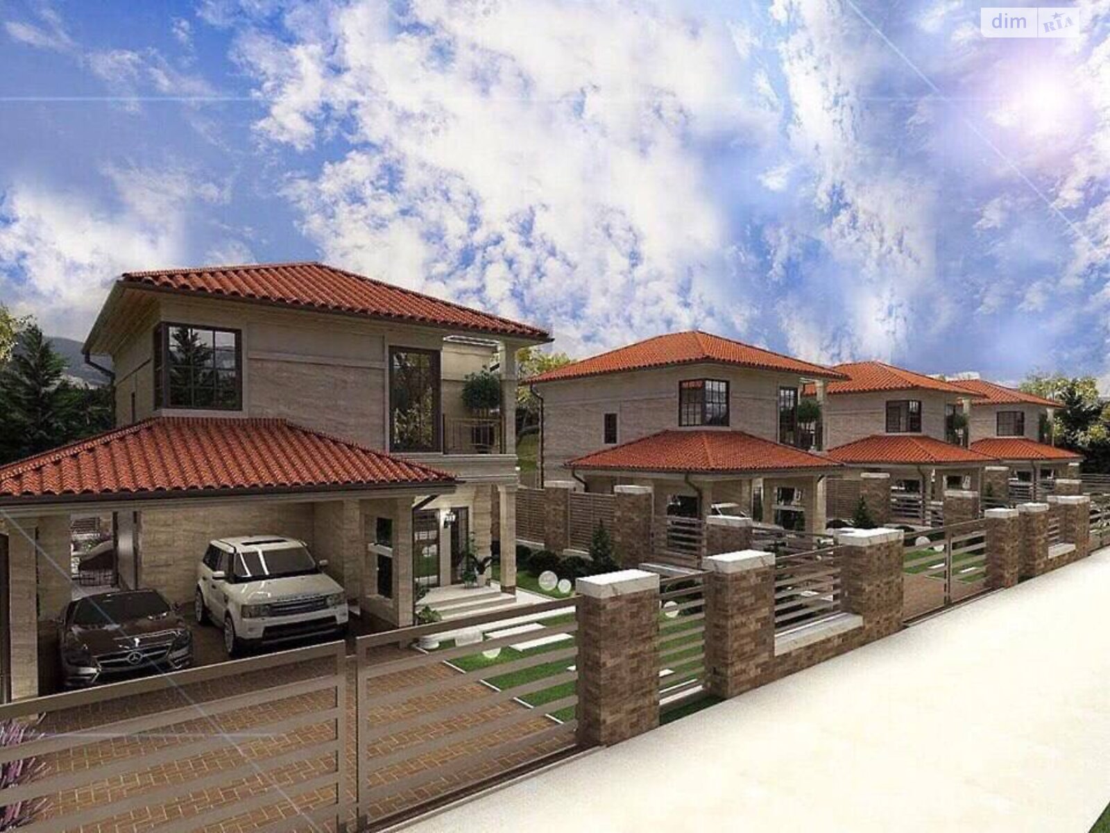 двоповерховий таунхаус, 108.2 кв. м, газобетон. Продаж у Прилиманському фото 1 двоповерховий таунхаус, 108.2 кв. м, газобетон. Продаж у Прилиманському фото 1