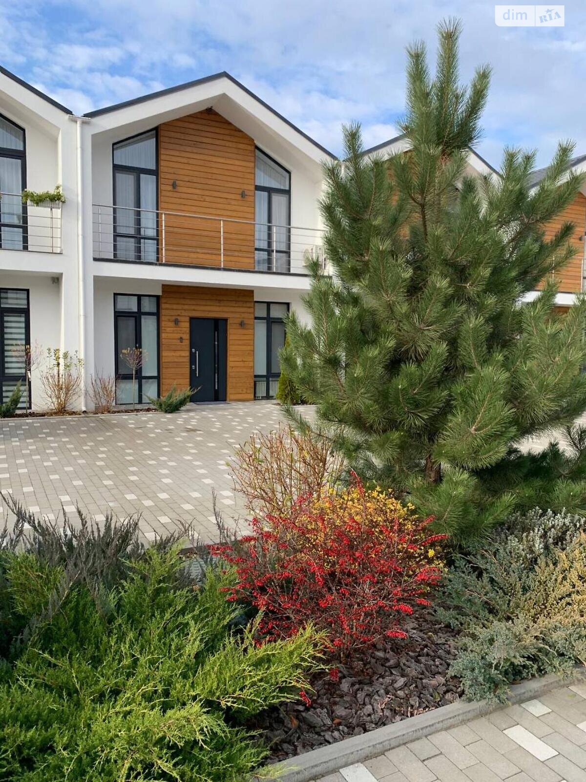 двоповерховий таунхаус, 279 кв. м, цегла. Продаж у Вишневому фото 1