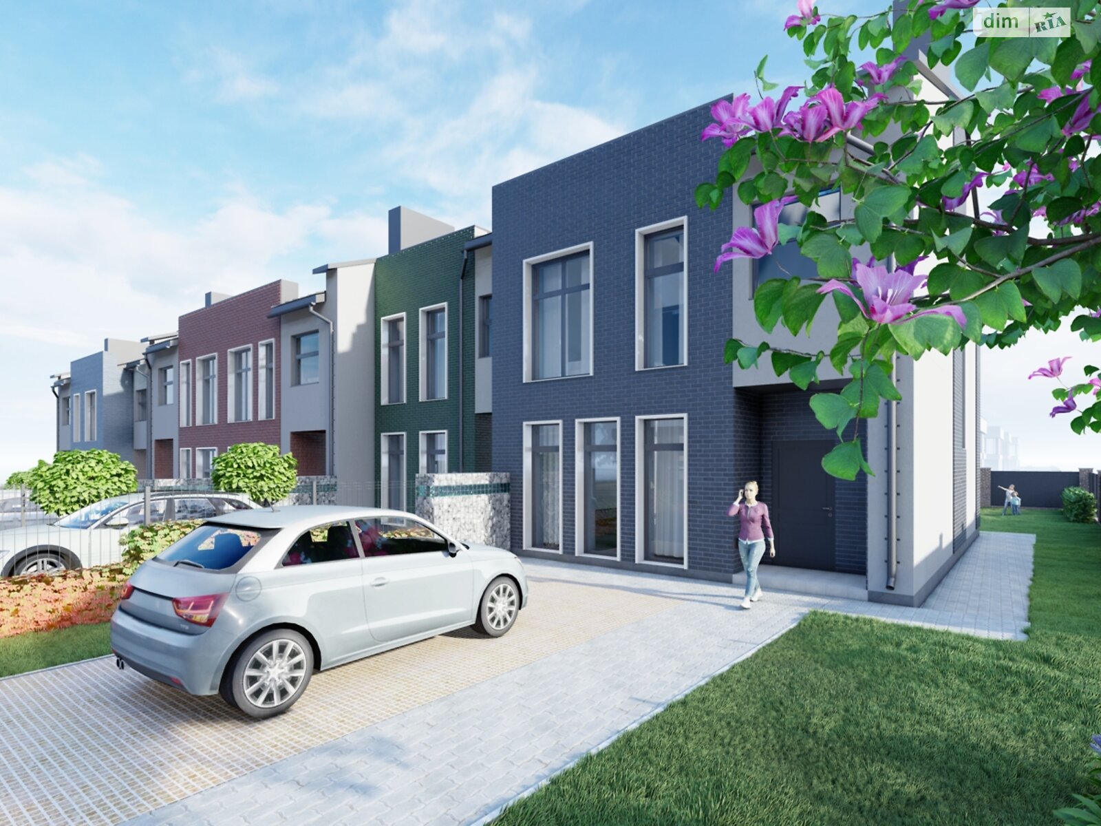 двухэтажный таунхаус, 114.67 кв. м, кирпич. Продажа в Ровно район Счастливое фото 1 двухэтажный таунхаус, 114.67 кв. м, кирпич. Продажа в Ровно район Счастливое фото 1