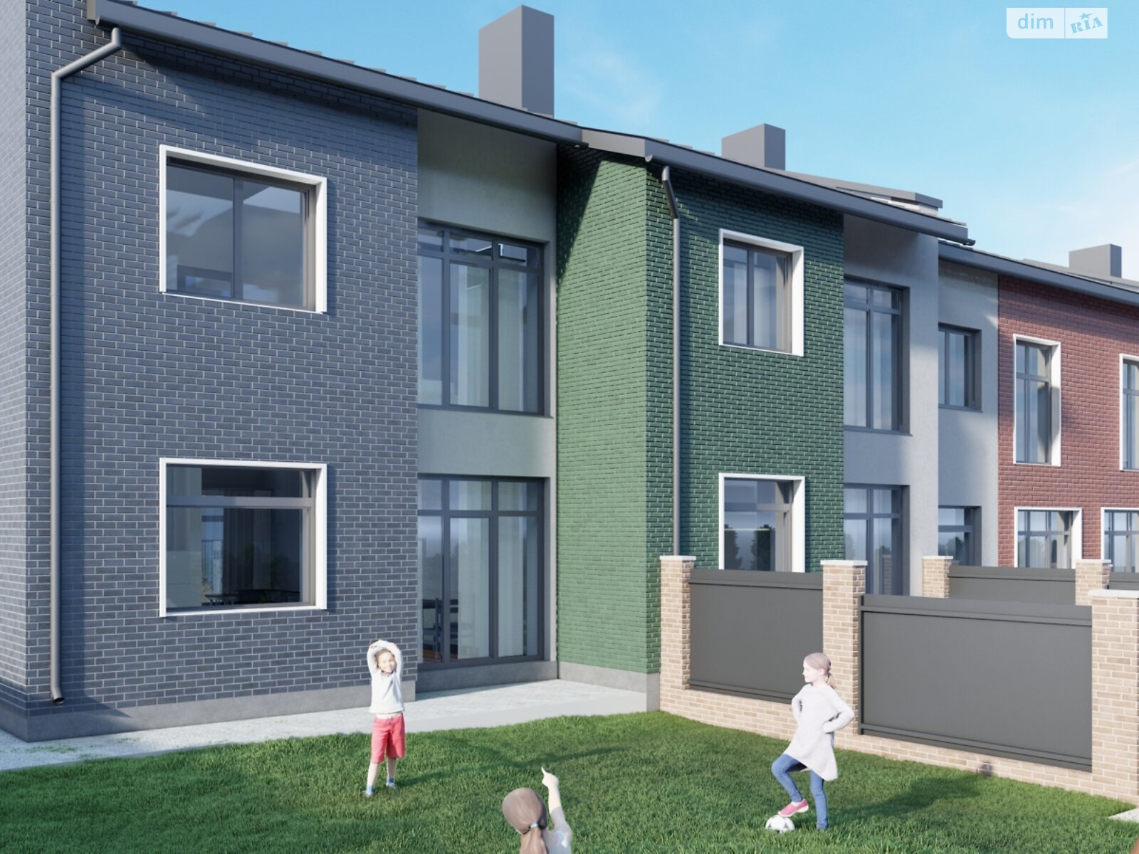 двухэтажный таунхаус, 114.67 кв. м, кирпич. Продажа в Ровно район Счастливое фото 1 двухэтажный таунхаус, 114.67 кв. м, кирпич. Продажа в Ровно район Счастливое фото 1