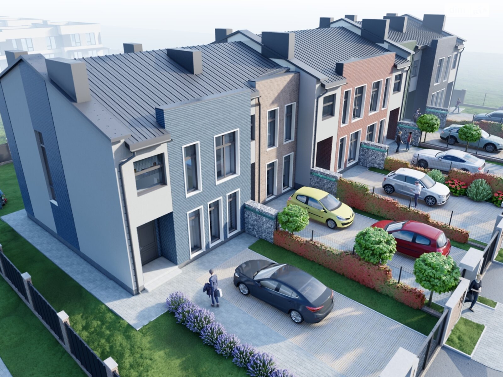 двухэтажный таунхаус, 114.67 кв. м, кирпич. Продажа в Ровно район Счастливое фото 1 двухэтажный таунхаус, 114.67 кв. м, кирпич. Продажа в Ровно район Счастливое фото 1