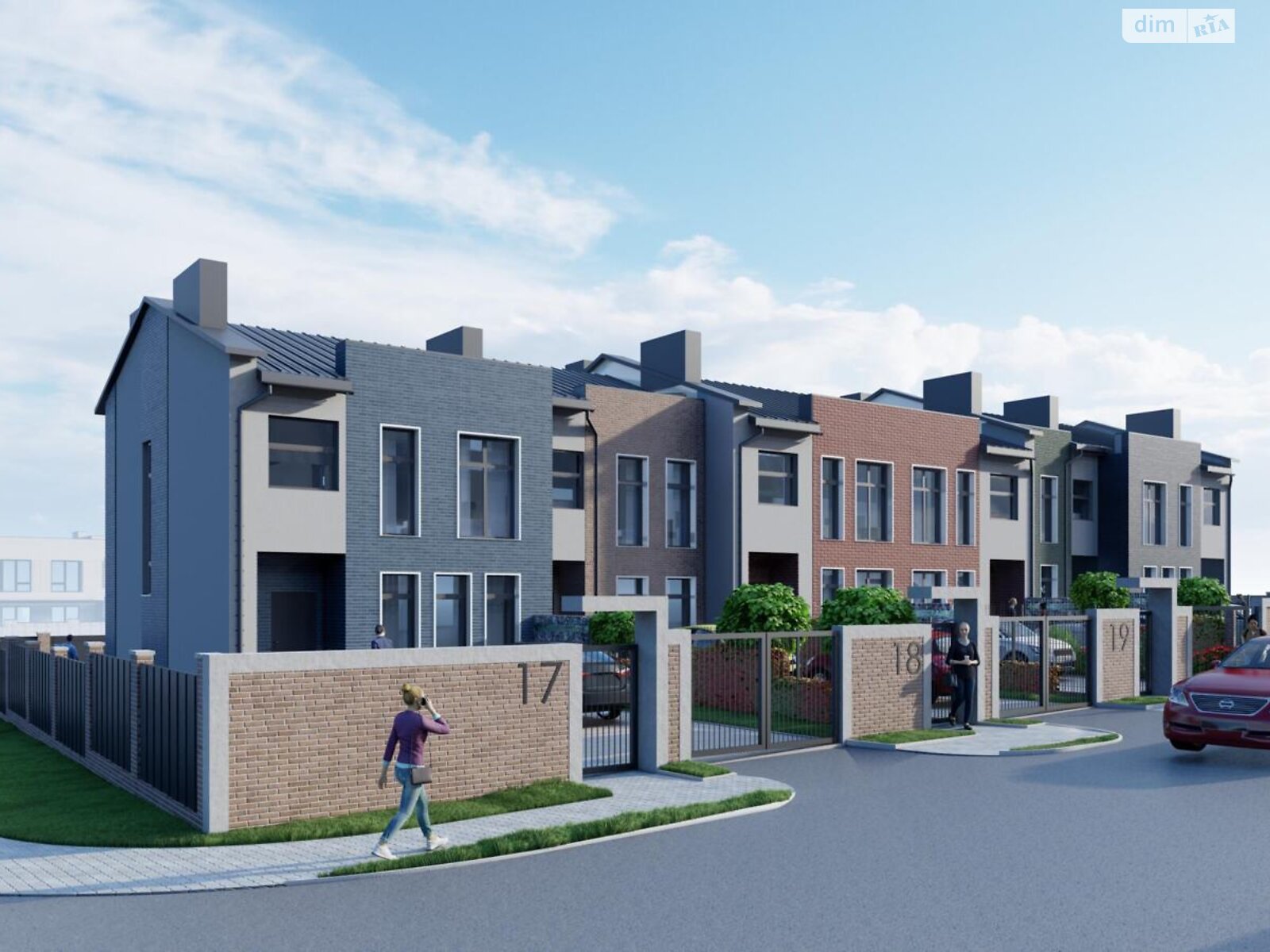 двухэтажный таунхаус, 114.76 кв. м, кирпич. Продажа в Ровно фото 1 двухэтажный таунхаус, 114.76 кв. м, кирпич. Продажа в Ровно фото 1