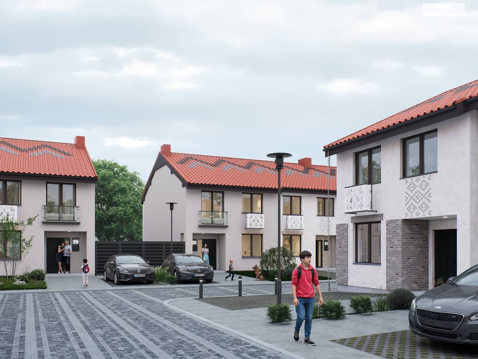 двоповерховий таунхаус, 110.3 кв. м, керамічний блок. Продаж в Рівному, район Південний фото 1 двоповерховий таунхаус, 110.3 кв. м, керамічний блок. Продаж в Рівному, район Південний фото 1