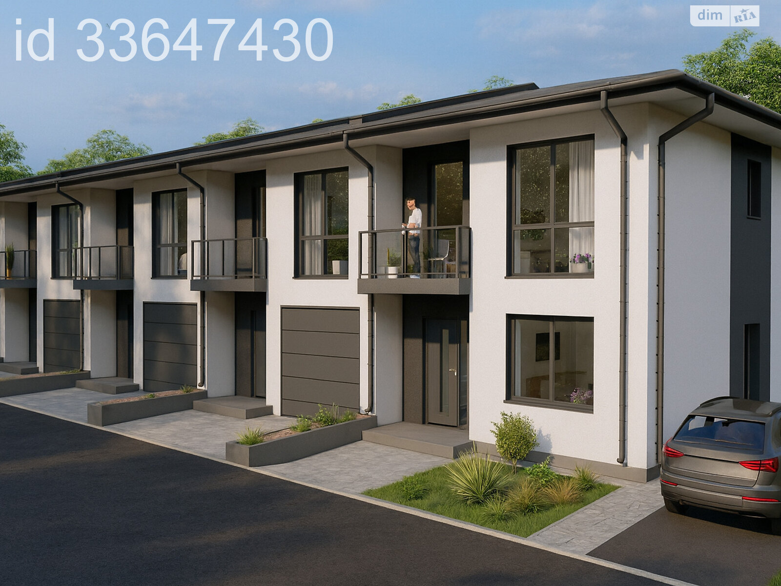 двоповерховий таунхаус, 135 кв. м, цегла. Продаж у Розівці фото 1