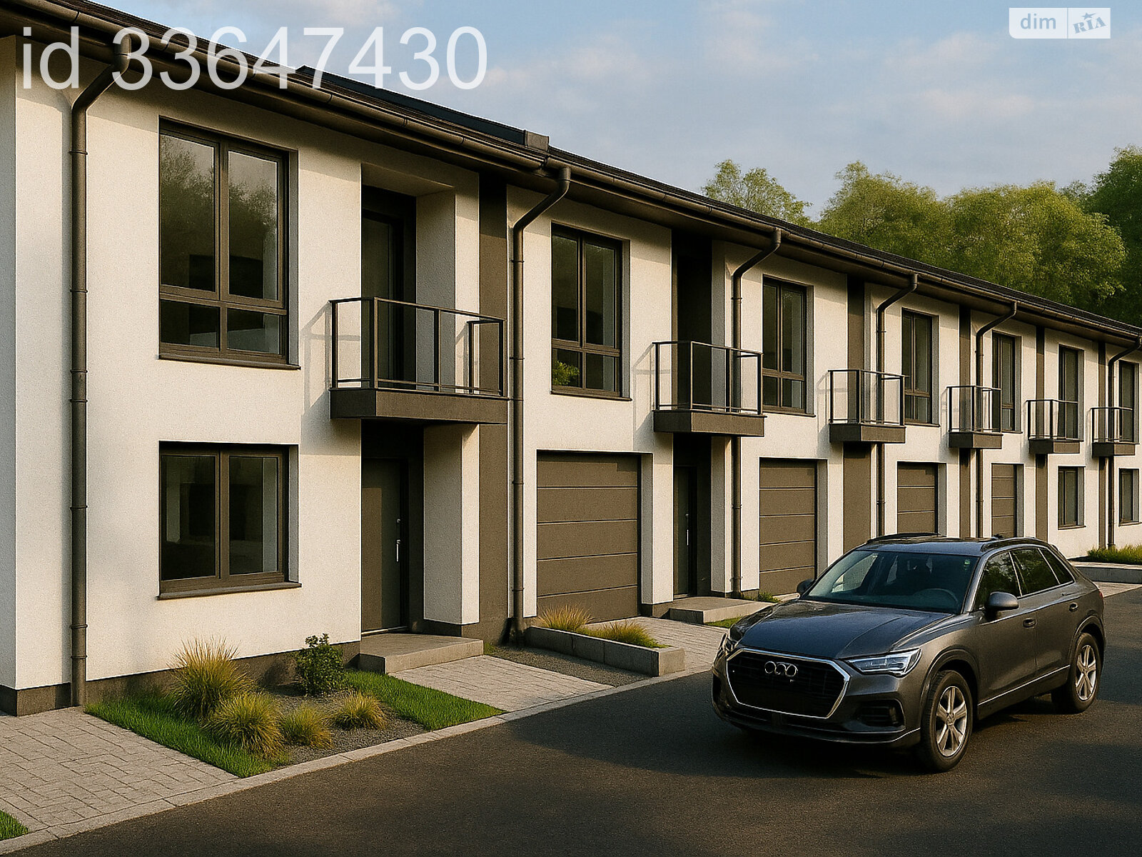 двоповерховий таунхаус, 135 кв. м, цегла. Продаж у Розівці фото 1