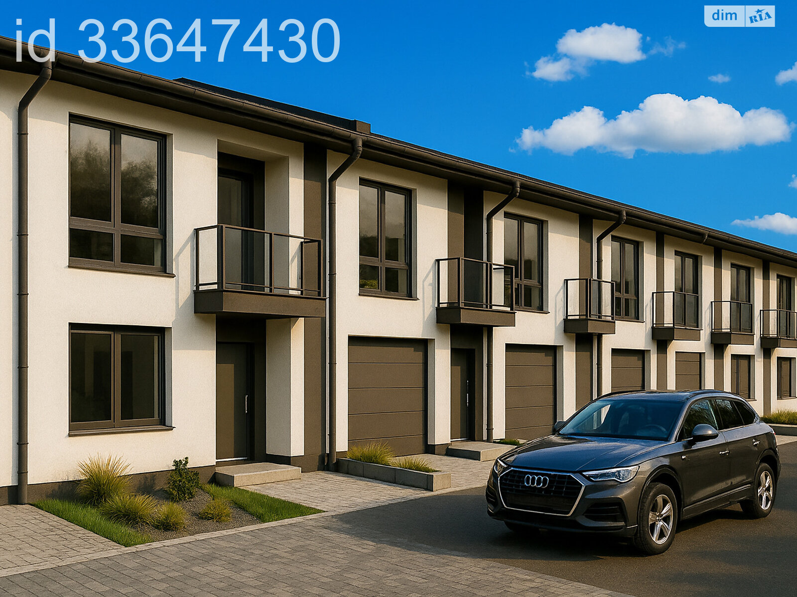 двоповерховий таунхаус, 135 кв. м, цегла. Продаж у Розівці фото 1