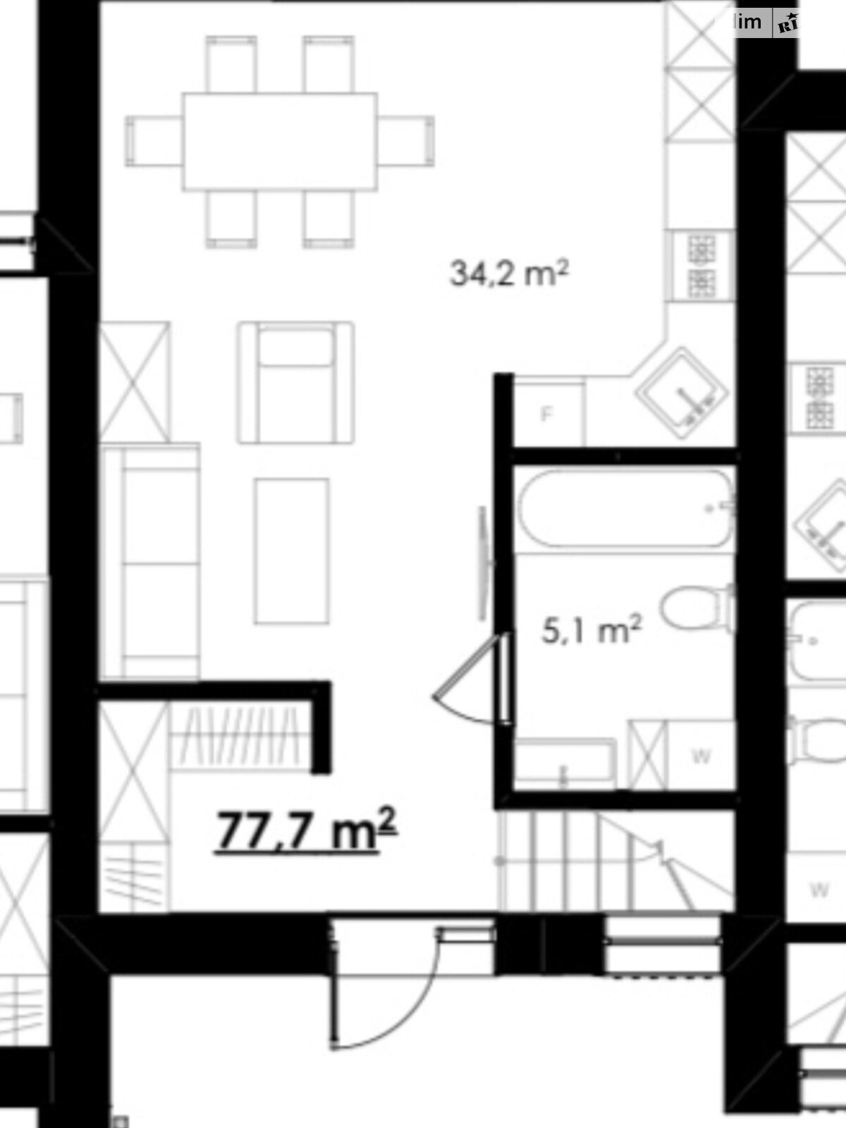двоповерховий таунхаус, 78 кв. м, цегла. Продаж у Рудному фото 1 двоповерховий таунхаус, 78 кв. м, цегла. Продаж у Рудному фото 1