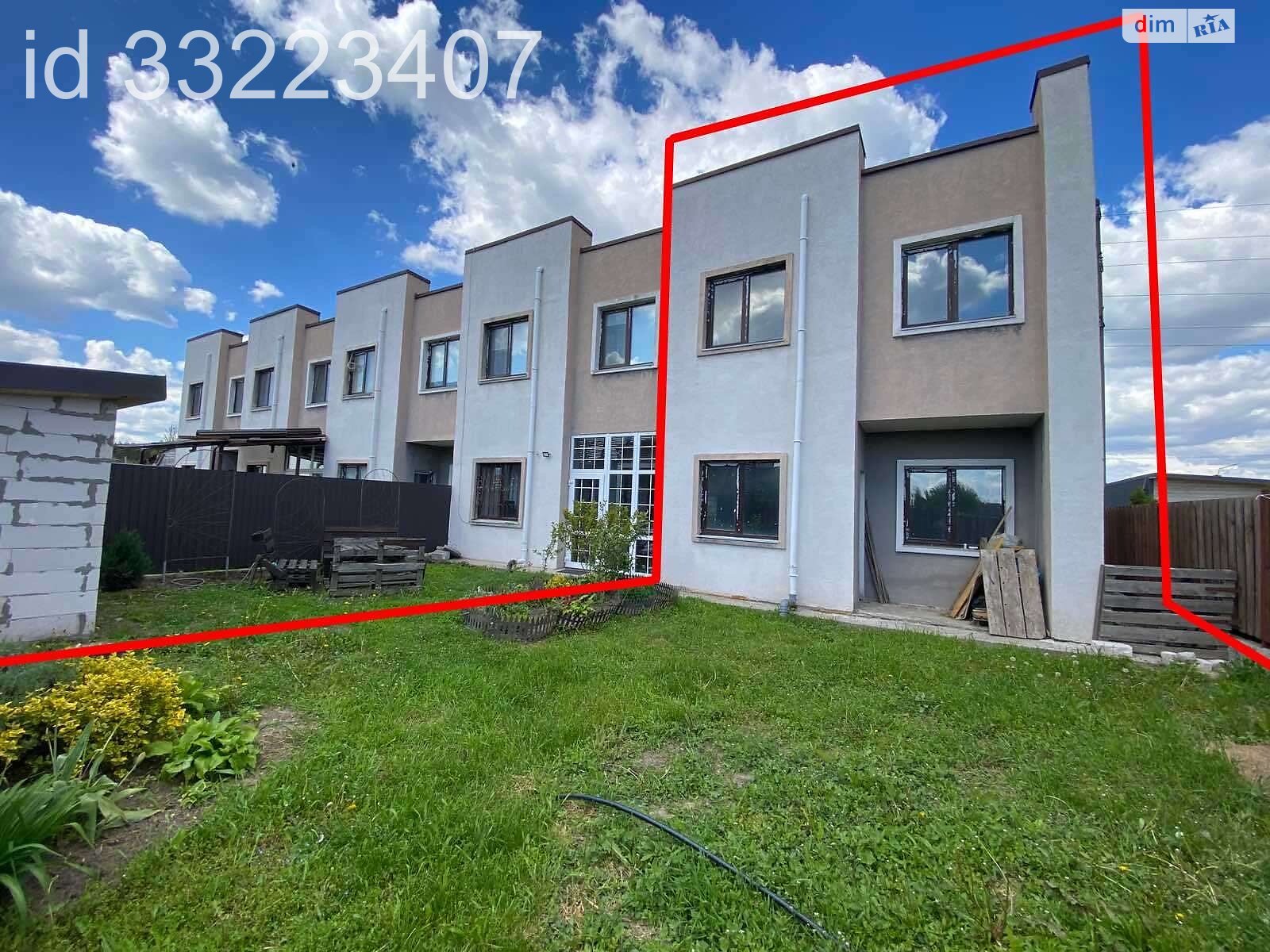 двоповерховий таунхаус, 125 кв. м, пеноблок. Продаж у Щасливе фото 1 двоповерховий таунхаус, 125 кв. м, пеноблок. Продаж у Щасливе фото 1