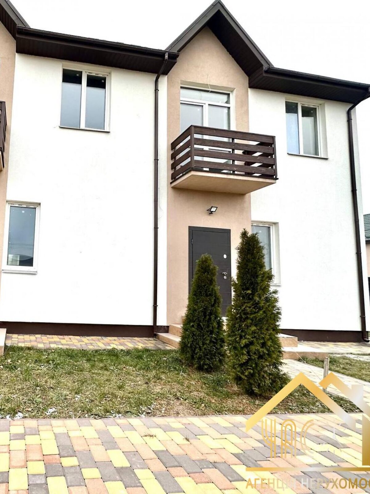 двухэтажный таунхаус, 102.5 кв. м, газобетон. Продажа в Софиевской Борщаговке фото 1 двухэтажный таунхаус, 102.5 кв. м, газобетон. Продажа в Софиевской Борщаговке фото 1