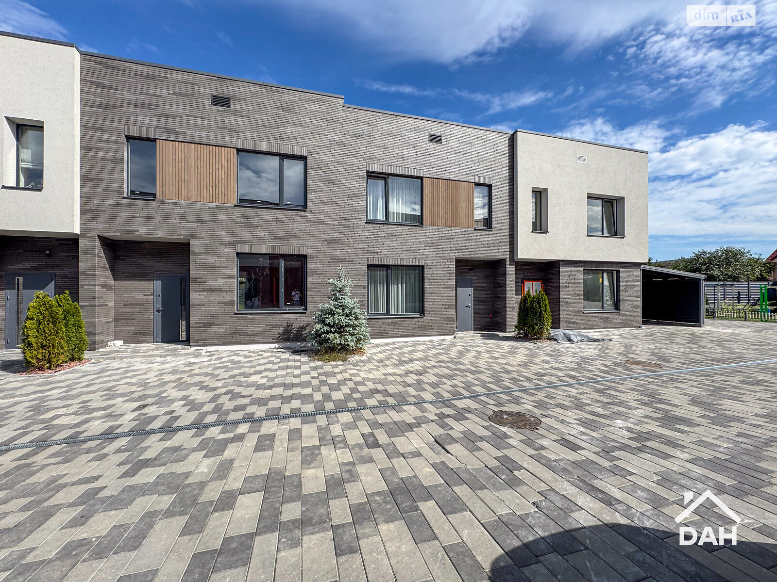 двухэтажный таунхаус, 110 кв. м, керамический блок. Продажа в Софиевской Борщаговке фото 1