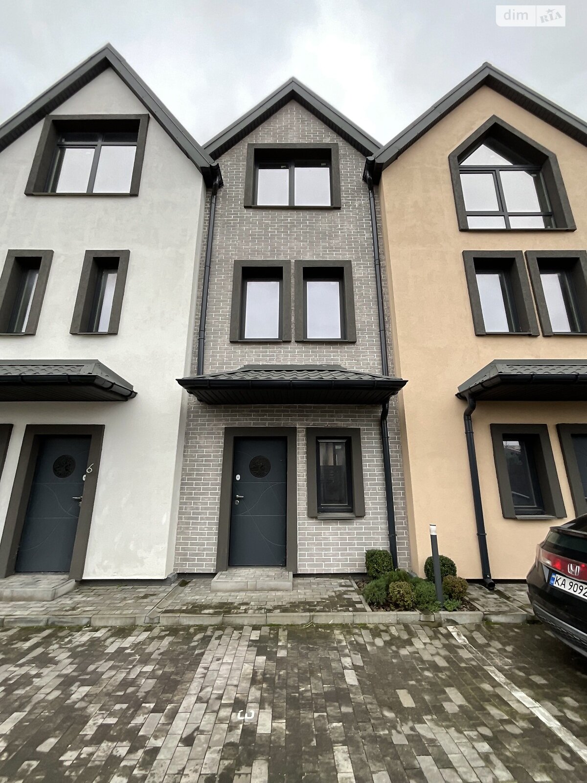 триповерховий таунхаус, 78 кв. м, газобетон. Продаж у Софіївській Борщагівці фото 1