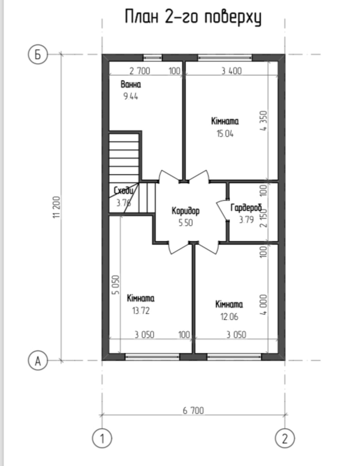 двухэтажный таунхаус, 126 кв. м, кирпич. Продажа в Сторожнице фото 1