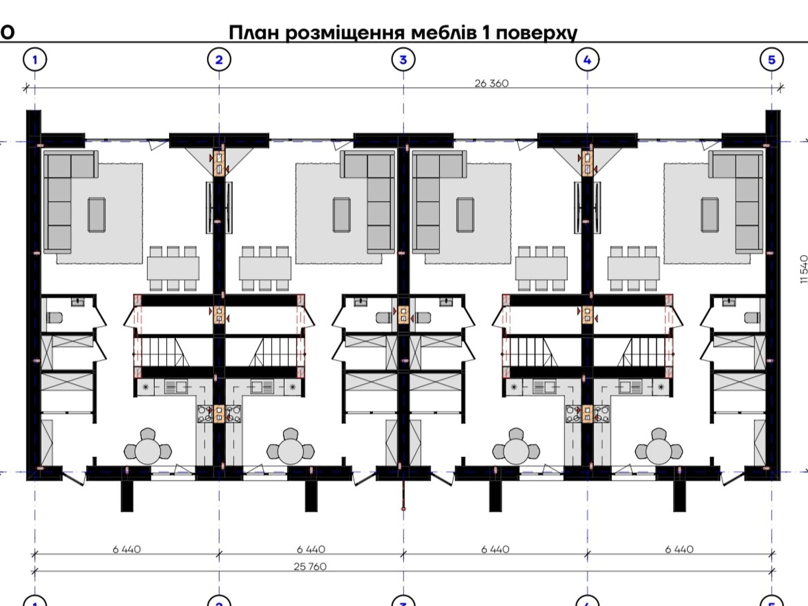 двухэтажный таунхаус, 120 кв. м, кирпич. Продажа в Сторожнице фото 1