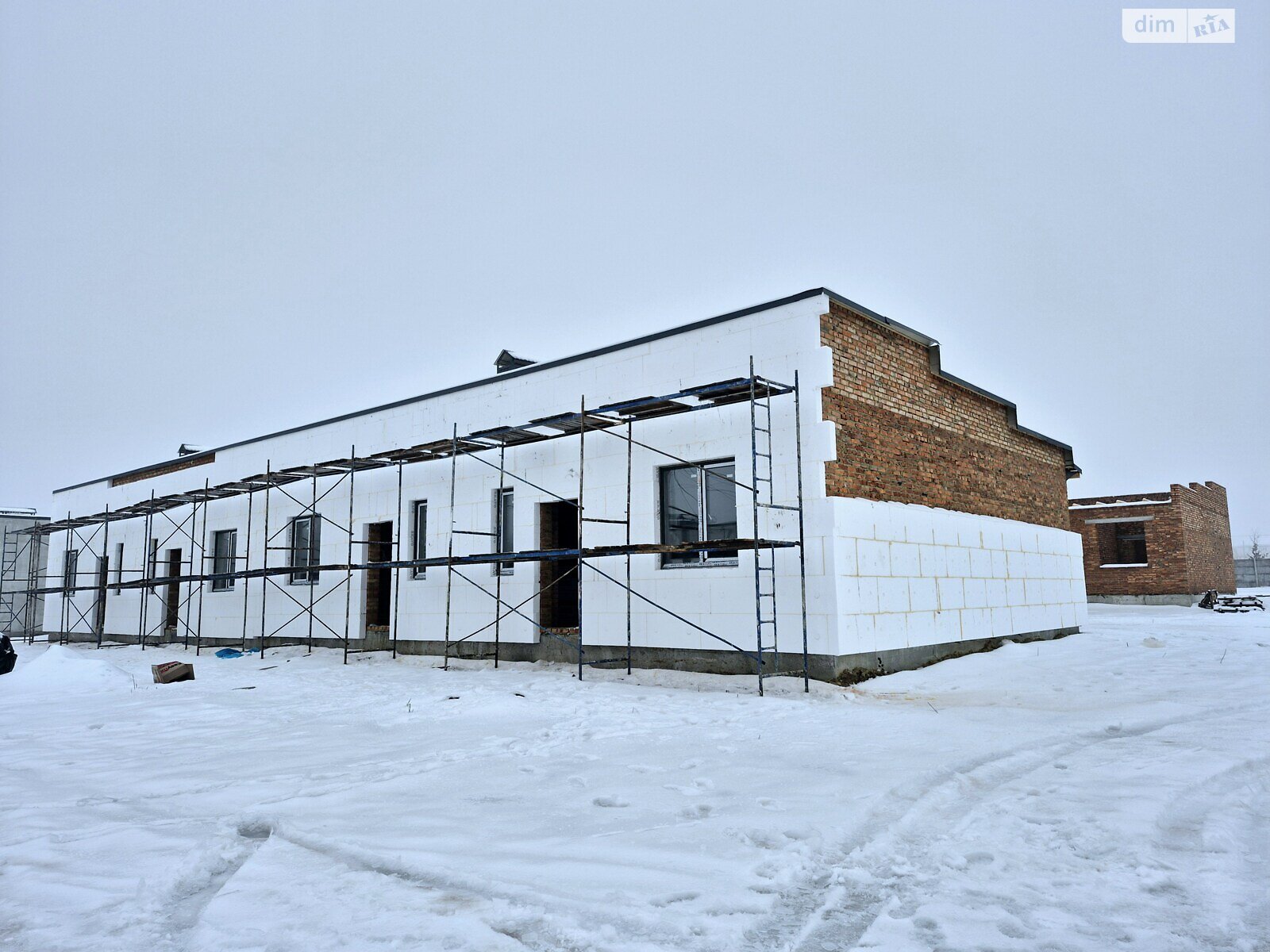 одноэтажный таунхаус, 70 кв. м, кирпич. Продажа в Стрижавке фото 1