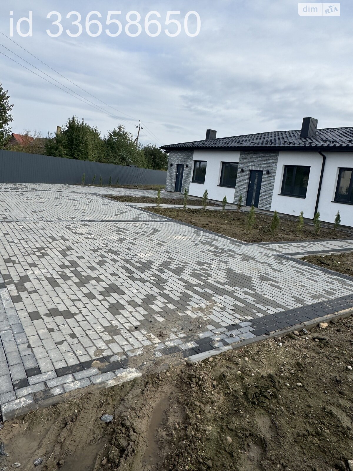 одноповерховий таунхаус, 63.75 кв. м, цегла. Продаж у Струмівці фото 1