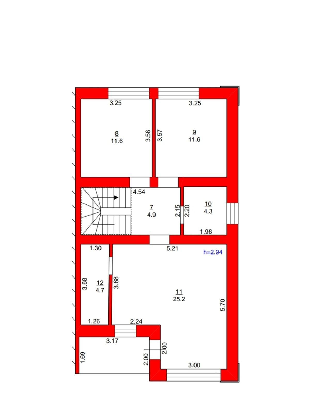 двоповерховий таунхаус, 133 кв. м, цегла. Продаж в Стрию, район Дуброва фото 1