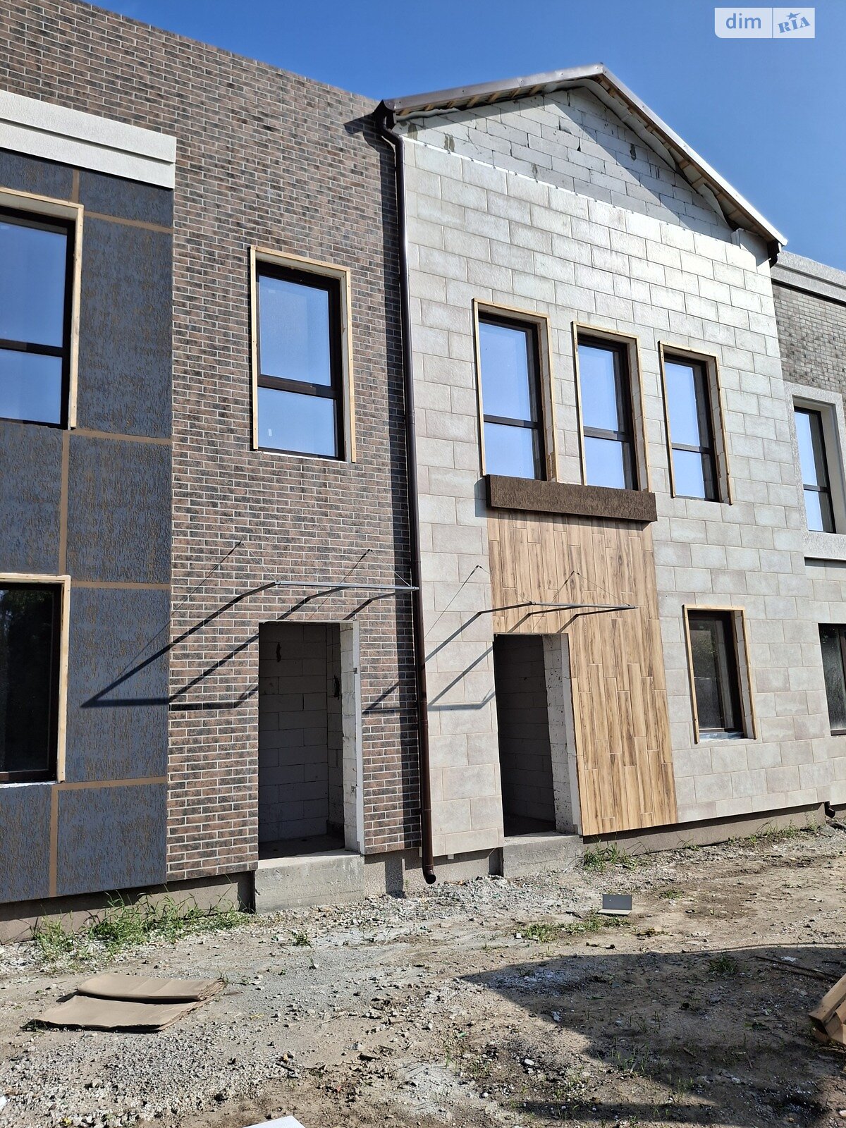 двоповерховий таунхаус, 95 кв. м, газобетон. Продаж у Святопетрівське фото 1 двоповерховий таунхаус, 95 кв. м, газобетон. Продаж у Святопетрівське фото 1