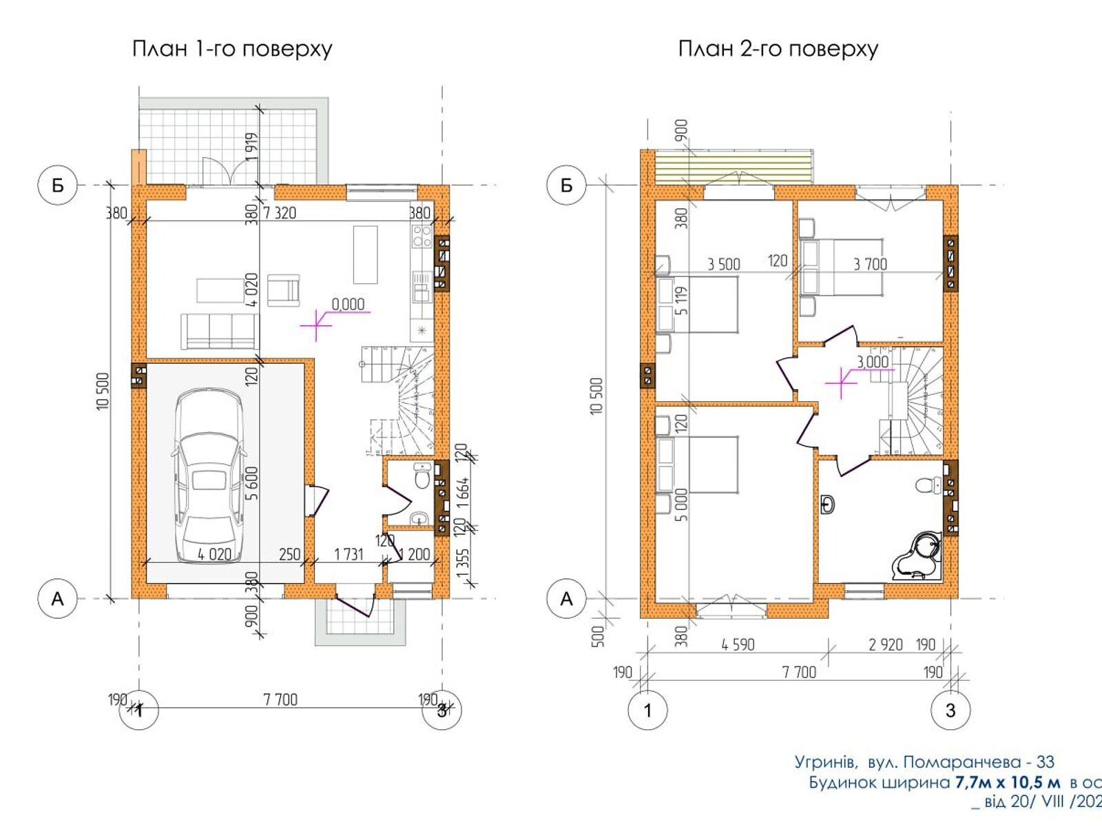 двоповерховий таунхаус, 144 кв. м, цегла. Продаж у Угринові фото 1 двоповерховий таунхаус, 144 кв. м, цегла. Продаж у Угринові фото 1