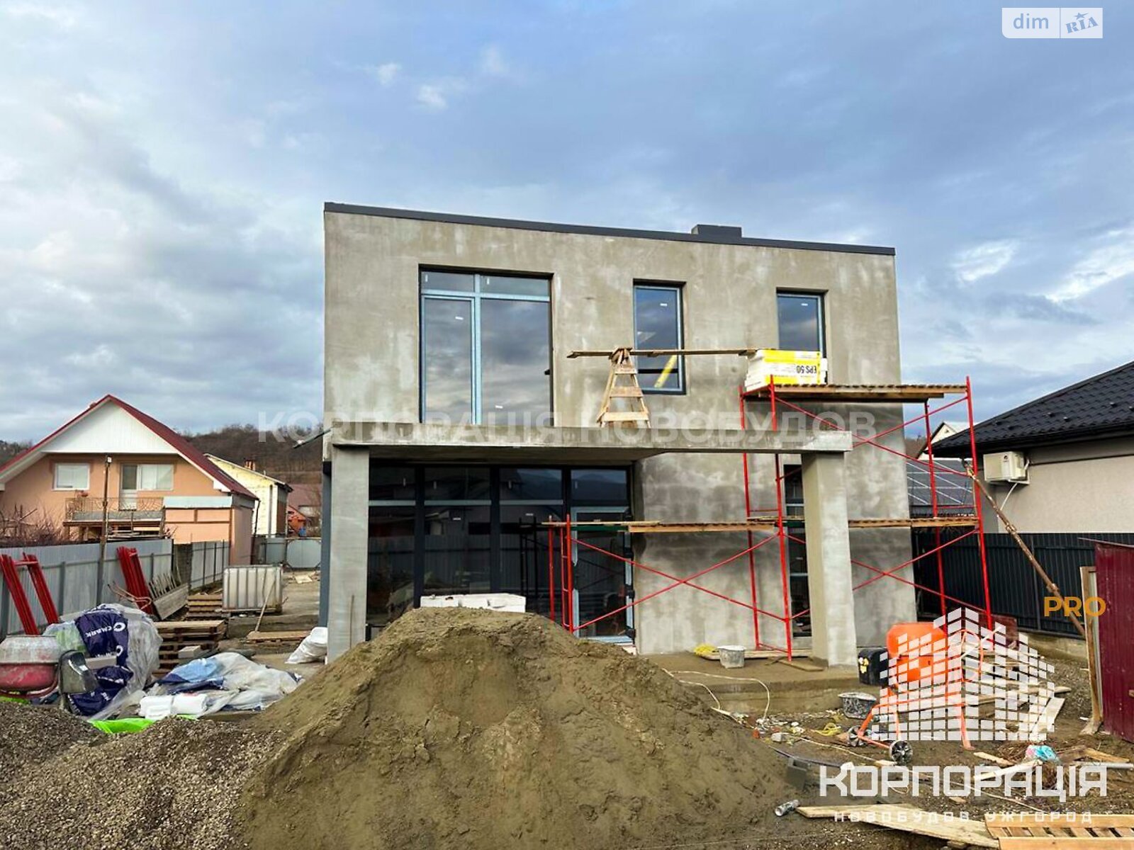 двоповерховий таунхаус, 110.6 кв. м, цегла. Продаж в Ужгороді, район Подлипники фото 1