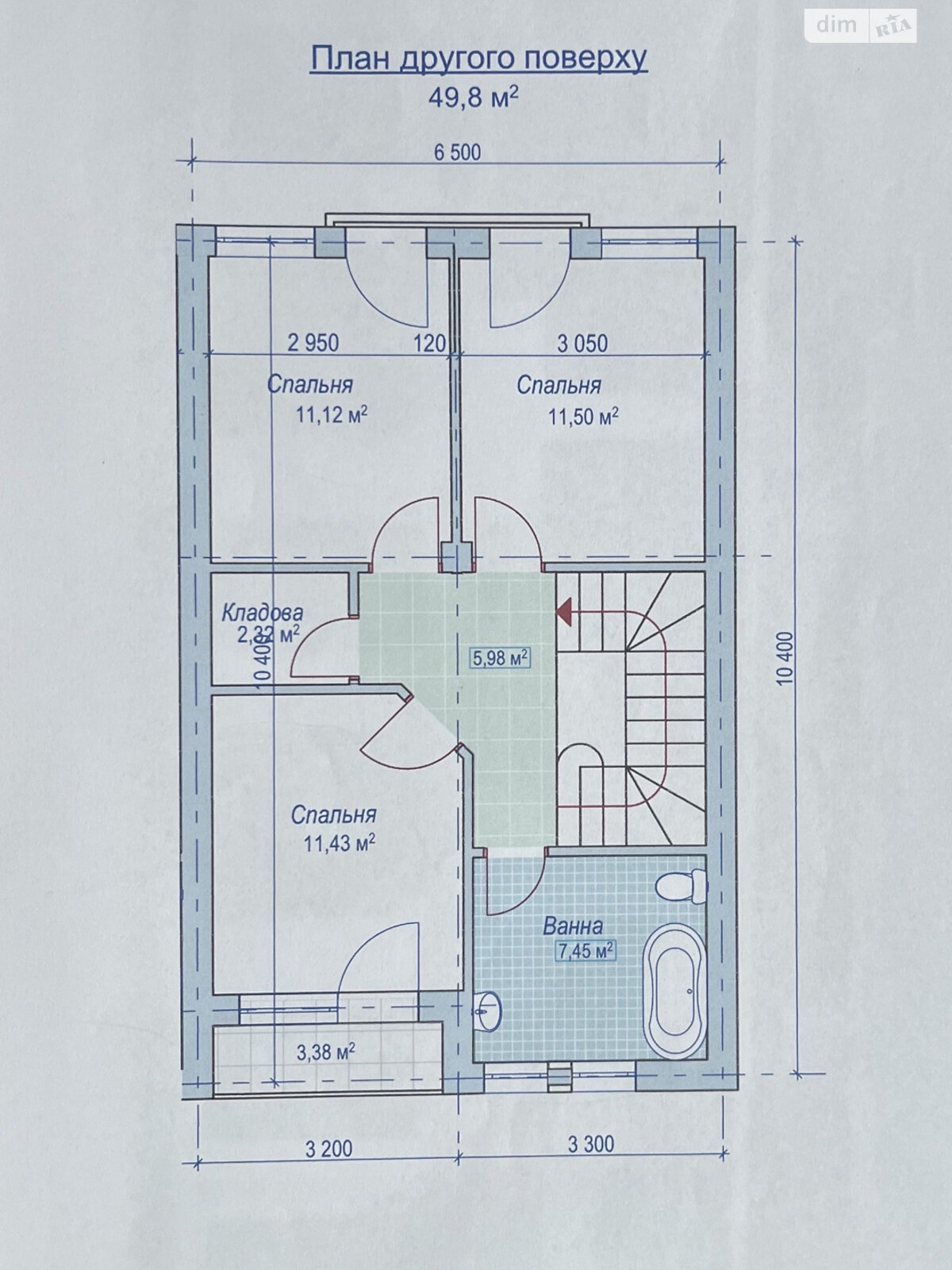 двоповерховий таунхаус, 108 кв. м, цегла. Продаж у Ужгороді фото 1