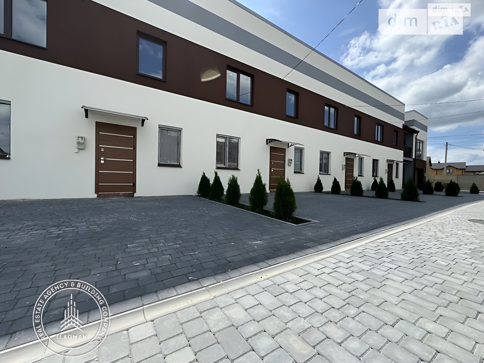 двоповерховий таунхаус, 95 кв. м, кирпич. Продаж у Агрономічному фото 1 двоповерховий таунхаус, 95 кв. м, кирпич. Продаж у Агрономічному фото 1
