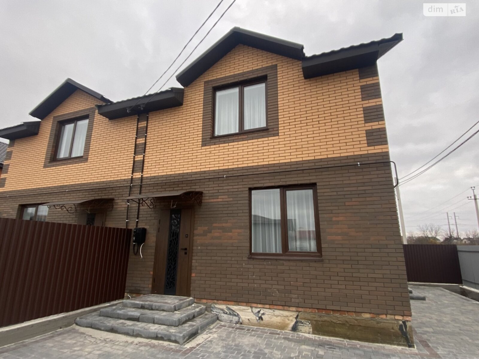 двоповерховий таунхаус, 90 кв. м, цегла. Продаж у Вінниці фото 1