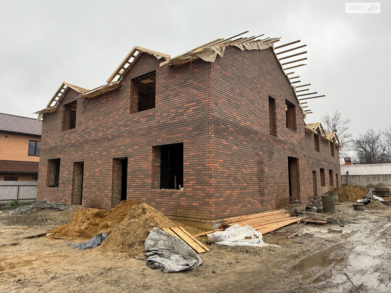 двоповерховий таунхаус, 90 кв. м, кирпич. Продаж у Вінницьких Хуторах фото 1