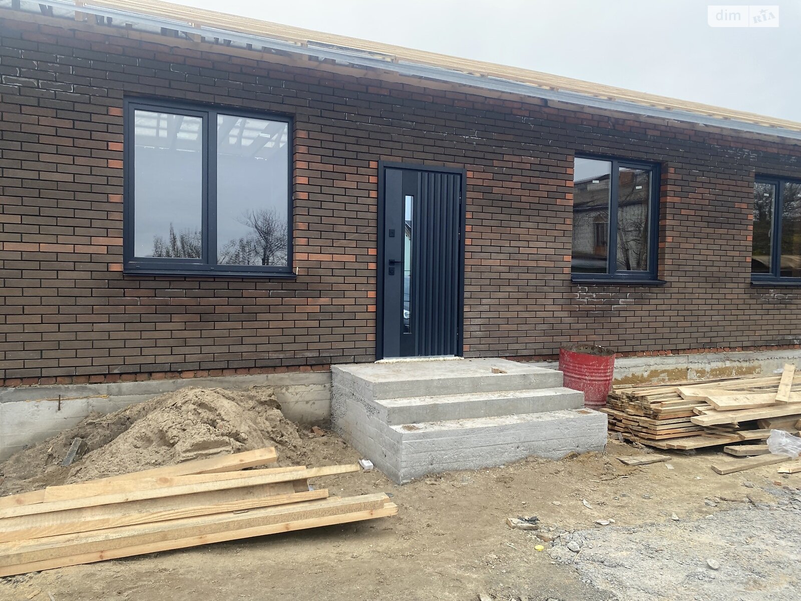 одноповерховий таунхаус, 75 кв. м, кирпич. Продаж у Вінницьких Хуторах фото 1 одноповерховий таунхаус, 75 кв. м, кирпич. Продаж у Вінницьких Хуторах фото 1