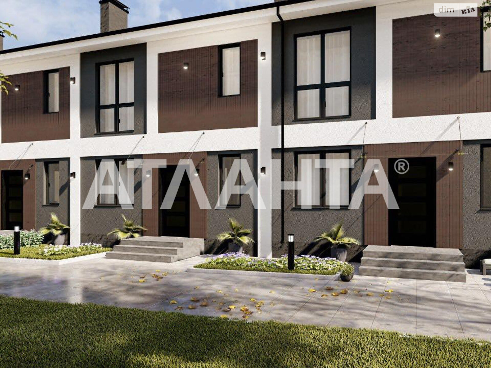 двухэтажный таунхаус, 90 кв. м, кирпич. Продажа в Винницких Хуторах фото 1