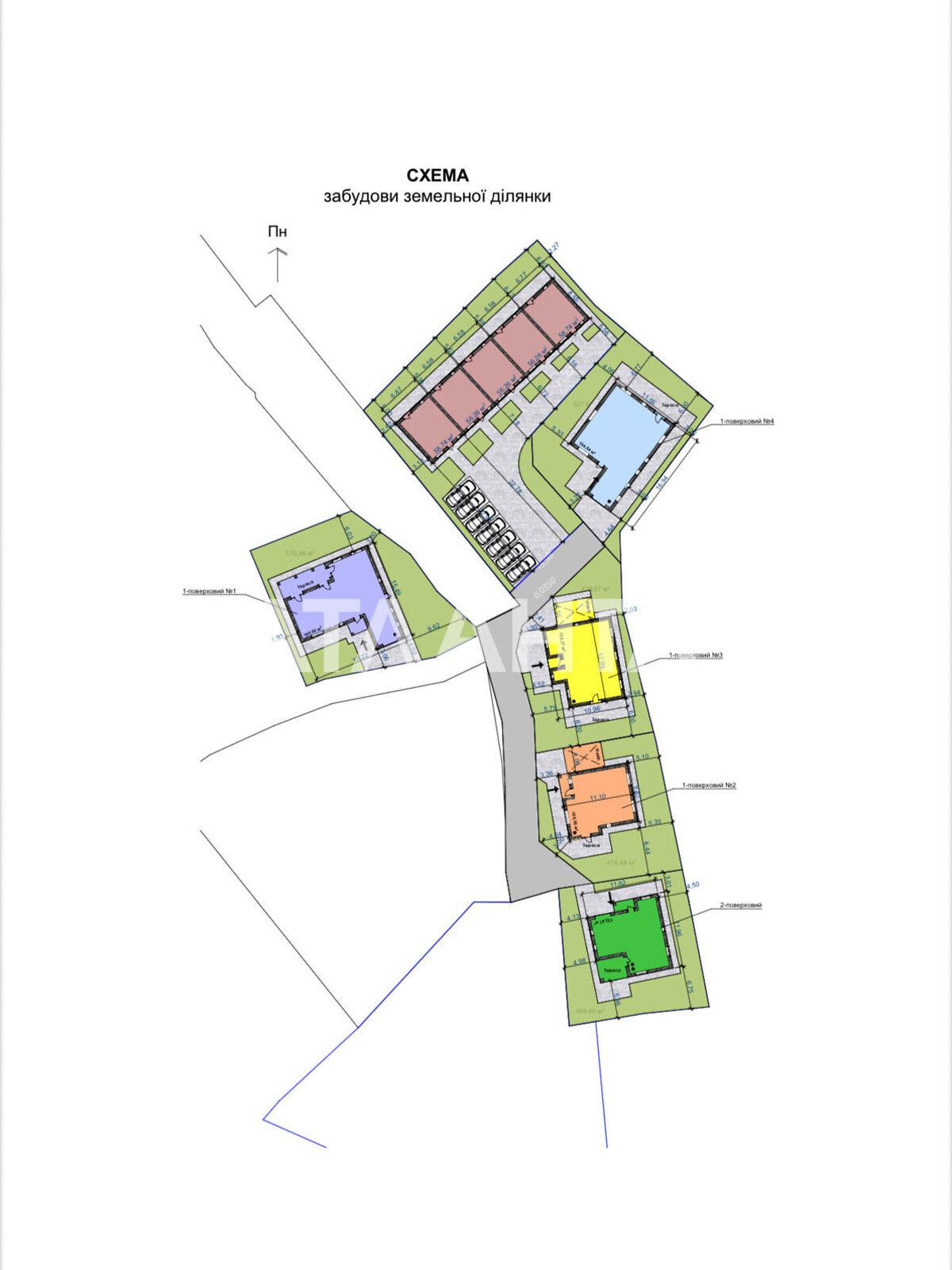 двухэтажный таунхаус, 90 кв. м, кирпич. Продажа в Винницких Хуторах фото 1