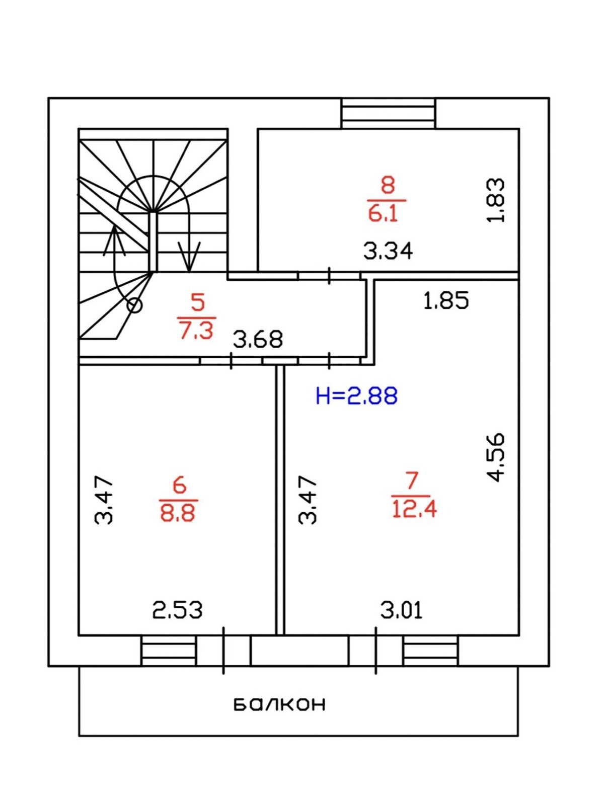трехэтажный таунхаус, 96.2 кв. м, кирпич. Продажа в Вишневом фото 1 трехэтажный таунхаус, 96.2 кв. м, кирпич. Продажа в Вишневом фото 1