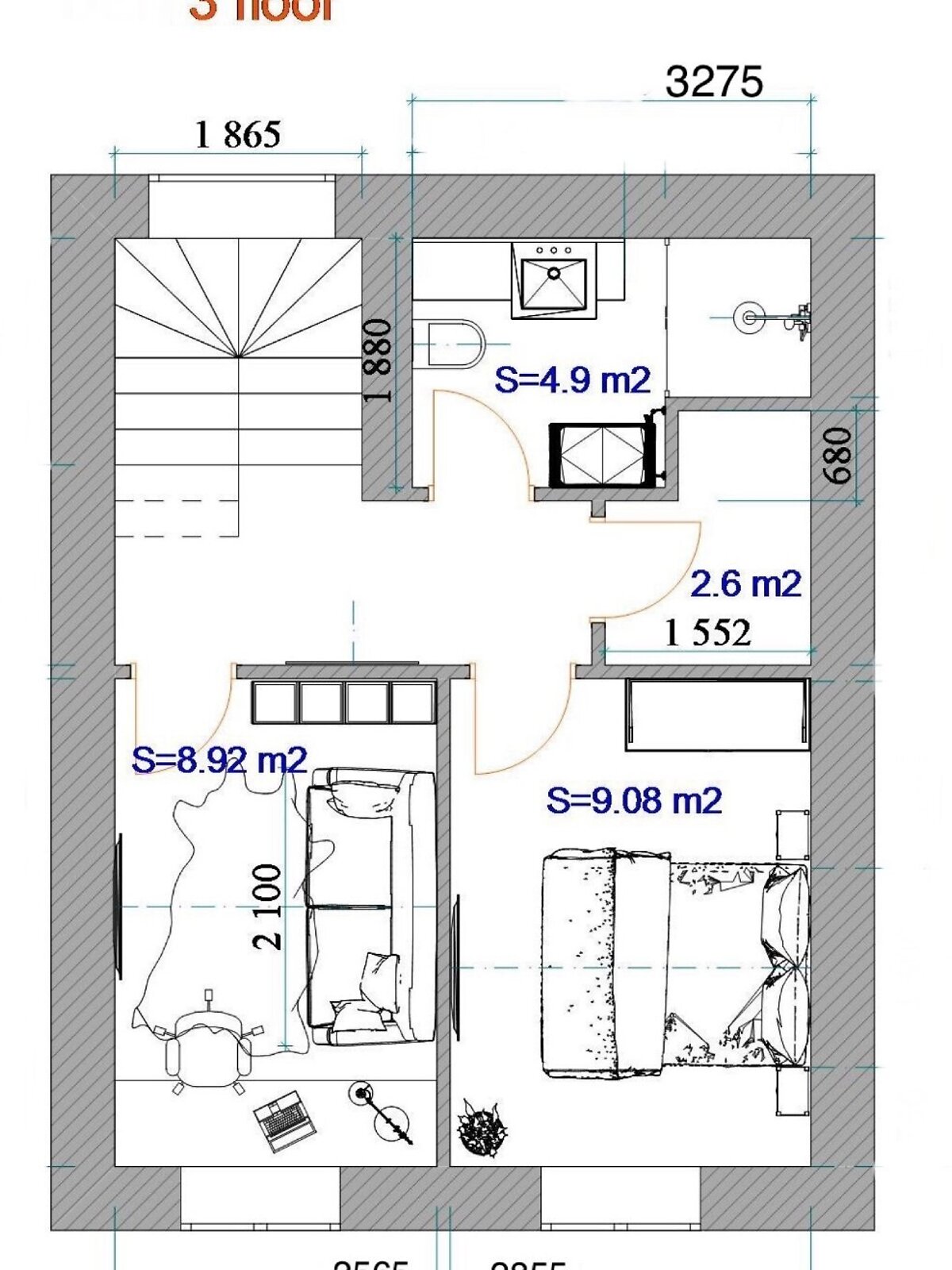 трехэтажный таунхаус, 96.2 кв. м, кирпич. Продажа в Вишневом фото 1 трехэтажный таунхаус, 96.2 кв. м, кирпич. Продажа в Вишневом фото 1