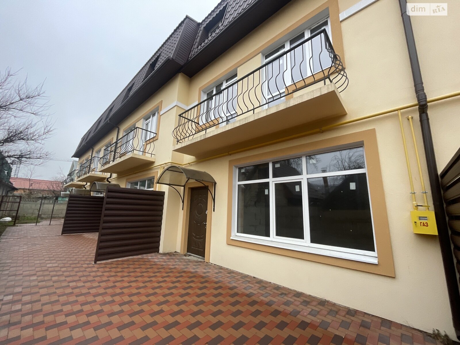 триповерховий таунхаус, 98 кв. м, цегла. Продаж у Вишневому фото 1