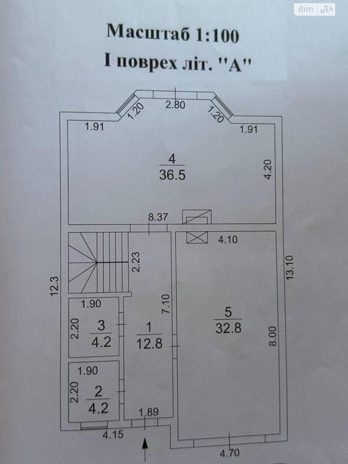 двухэтажный таунхаус, 238.1 кв. м, газобетон. Продажа в Вите-Почтовой фото 1