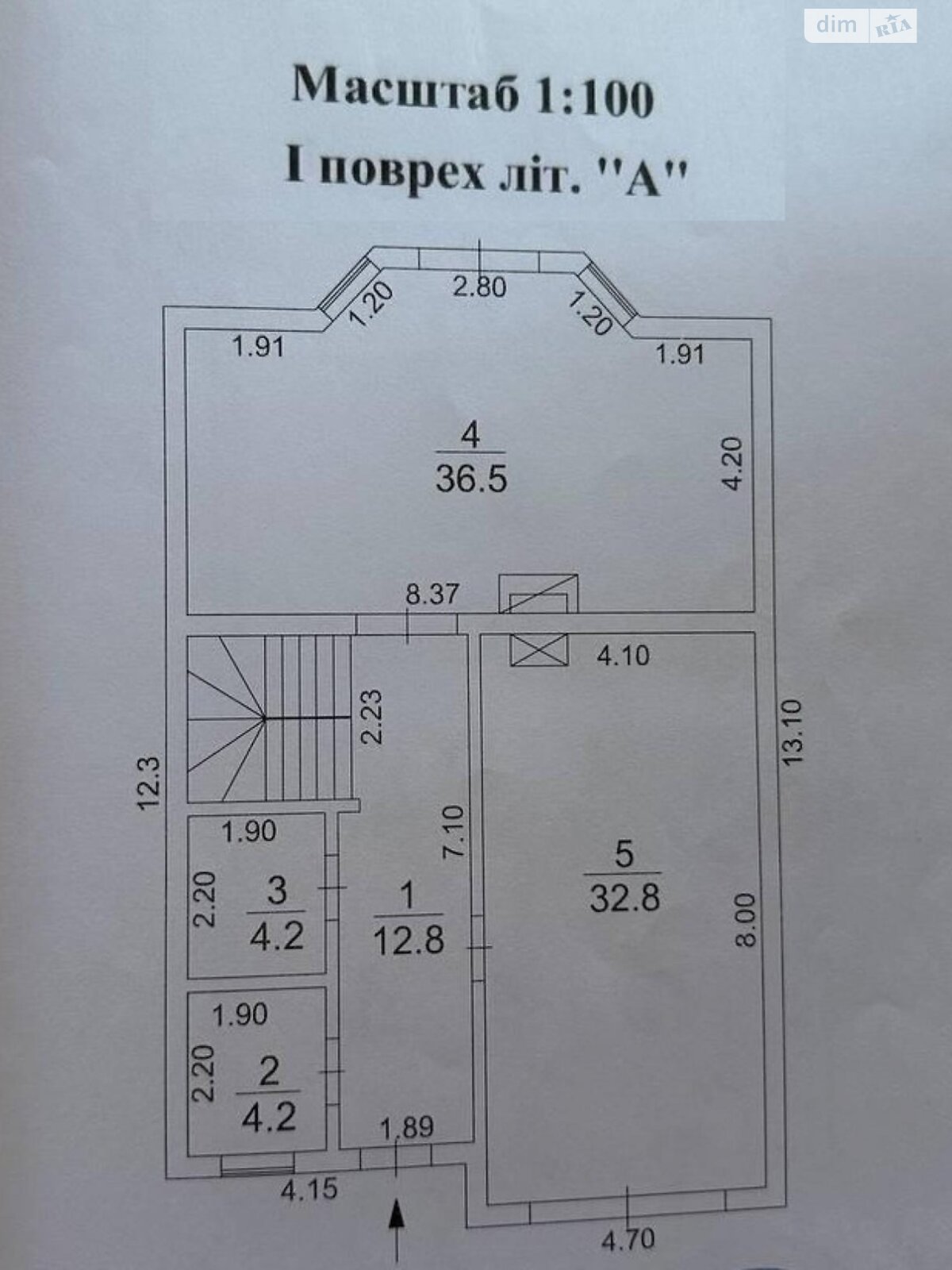 двухэтажный таунхаус, 238.1 кв. м, газобетон. Продажа в Вите-Почтовой фото 1