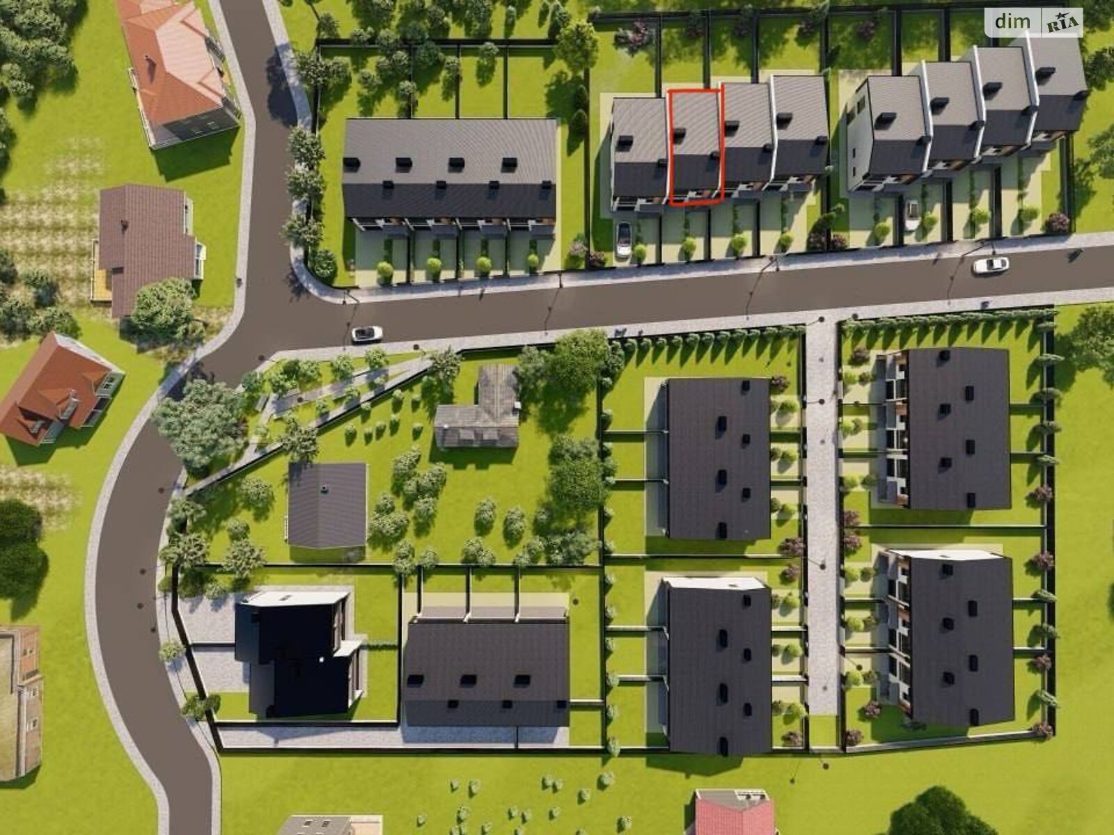 двухэтажный таунхаус, 137 кв. м, кирпич. Продажа в Волчинце фото 1 двухэтажный таунхаус, 137 кв. м, кирпич. Продажа в Волчинце фото 1