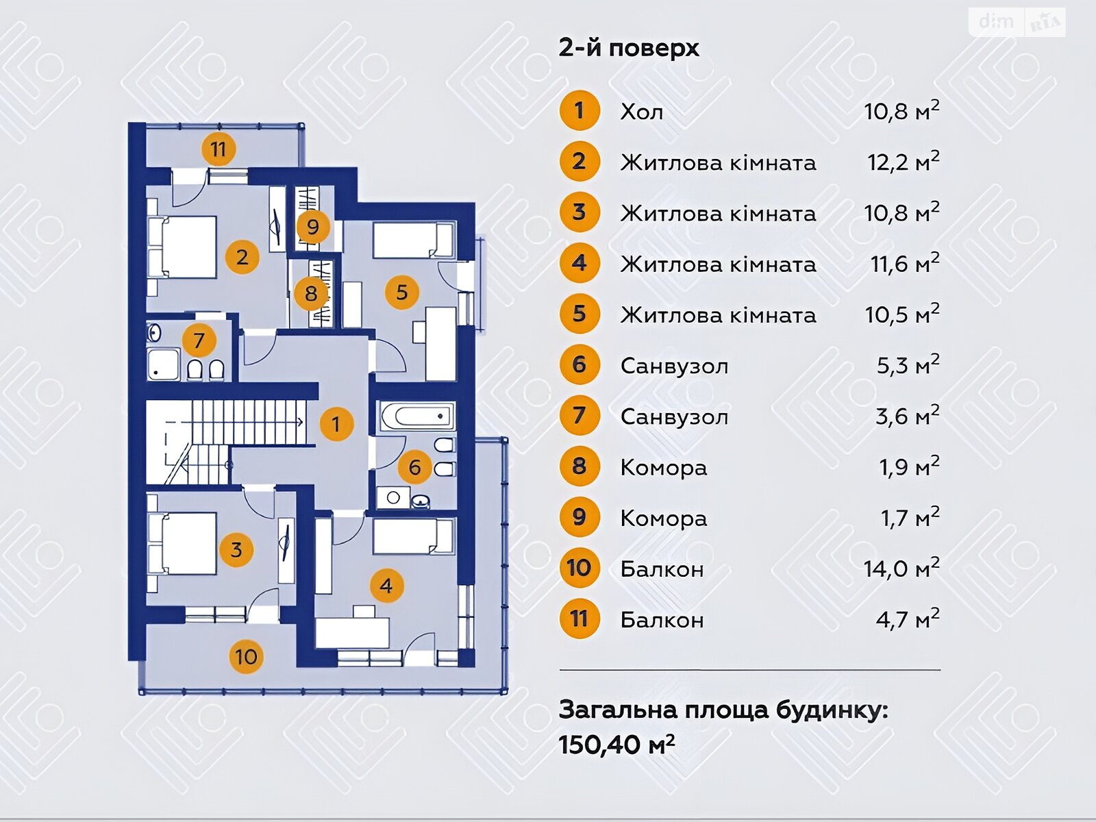 двоповерховий таунхаус, 150.4 кв. м, цегла. Продаж у Вовчинцю фото 1