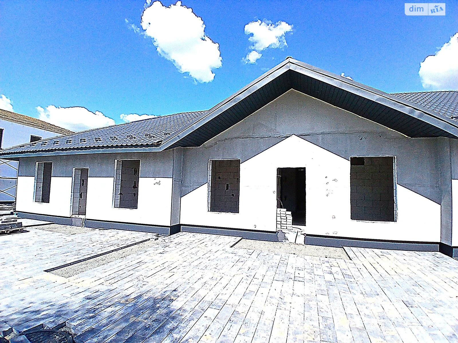 одноэтажный таунхаус, 82.25 кв. м, газобетон. Продажа в Ворзеле фото 1