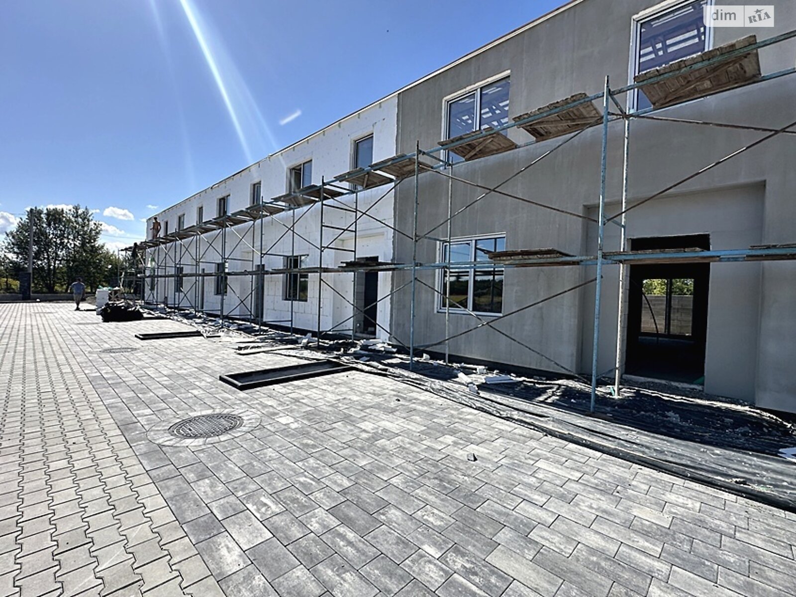 двухэтажный таунхаус, 106 кв. м, пеноблок. Продажа в Ворзеле фото 1