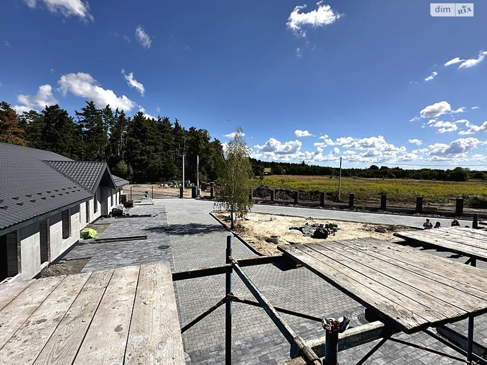 двухэтажный таунхаус, 106 кв. м, пеноблок. Продажа в Ворзеле фото 1