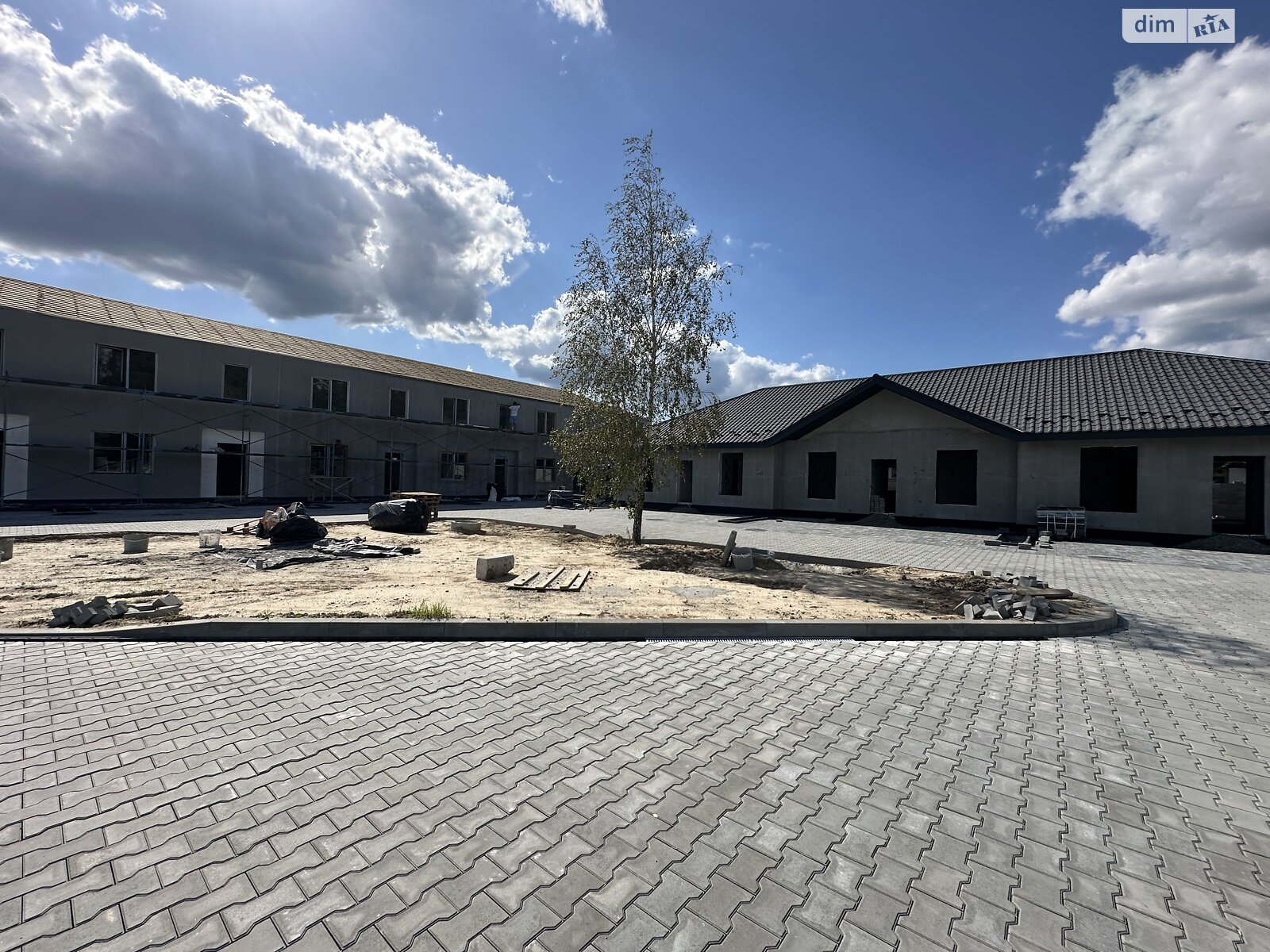 двухэтажный таунхаус, 106 кв. м, пеноблок. Продажа в Ворзеле фото 1