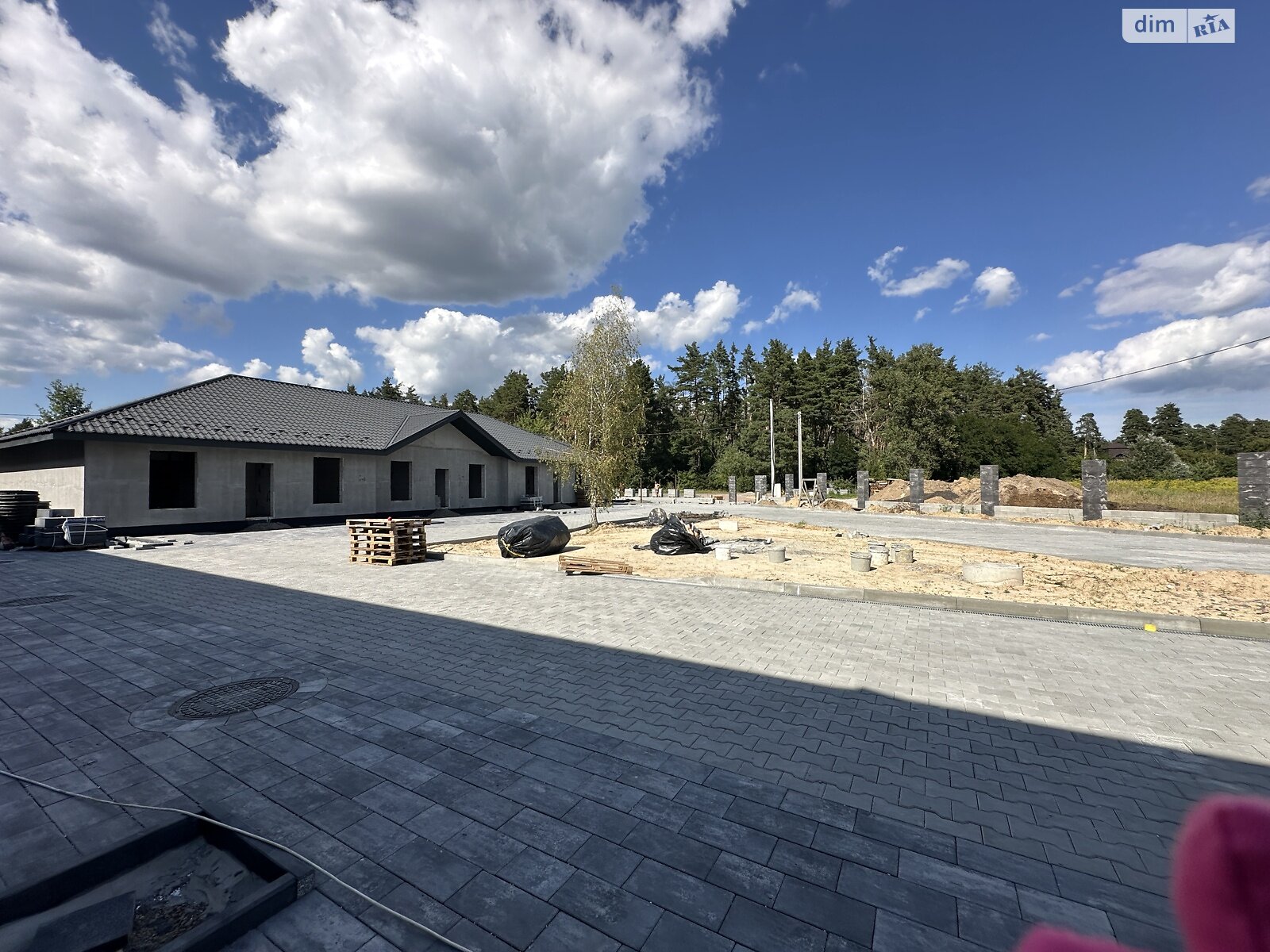 двухэтажный таунхаус, 106 кв. м, пеноблок. Продажа в Ворзеле фото 1