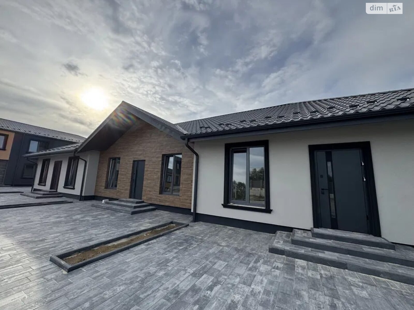 одноповерховий таунхаус, 88 кв. м, піноблок. Продаж у Ворзелі фото 1 одноповерховий таунхаус, 88 кв. м, піноблок. Продаж у Ворзелі фото 1